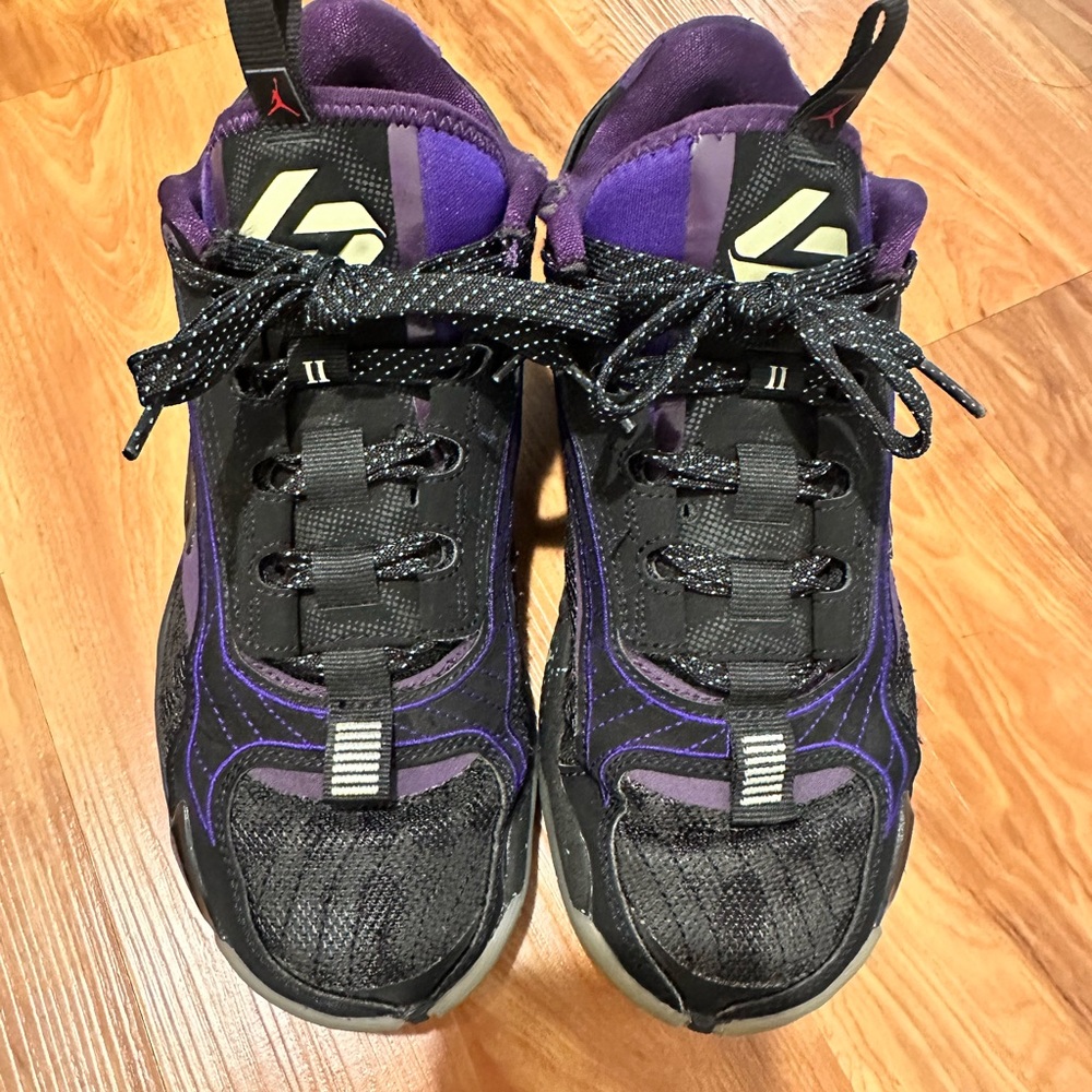 Nike Jordan Luka 2 Doncic 8 Space Hunter Glow In Dark Black Purple